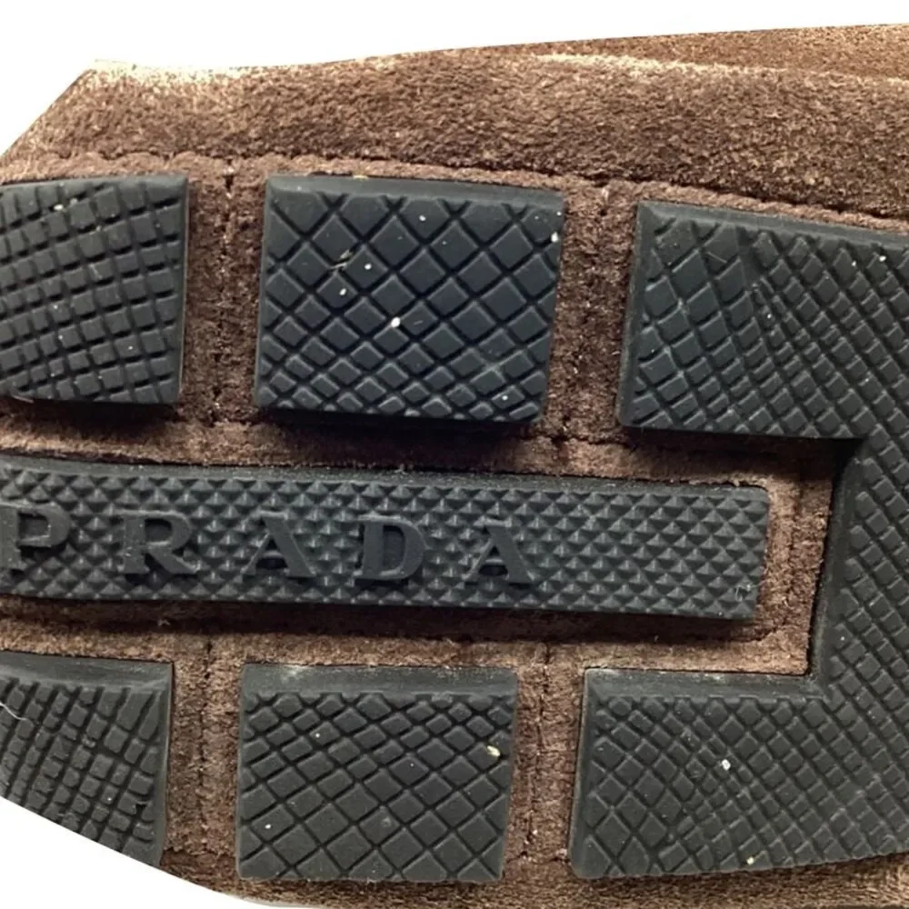 Prada Montecarlo Re-Edition 2005 Sneakers in Brown Suede